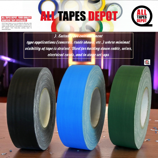 ATD-CGT-80 Marker Tape – Non-Reflective | 11.8 mil | Cloth Tape per case - Image 2