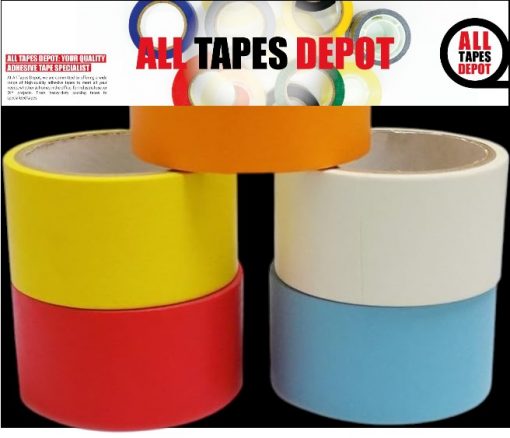 ATD-CFB-60 Printable Colored Flatback Paper Tape – 5.8 mil